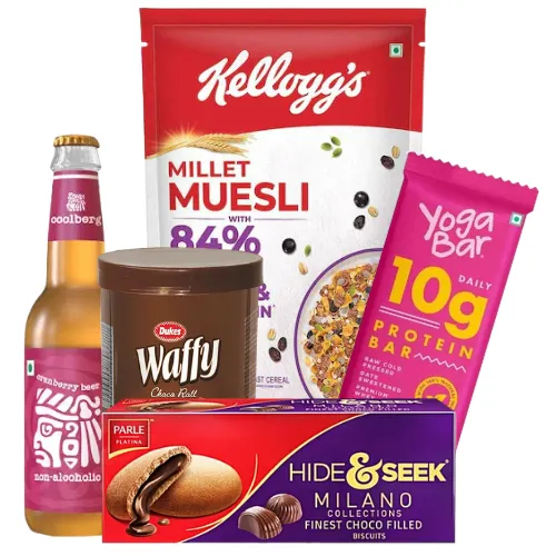 Biscuits, Drinks & Packaged Foods