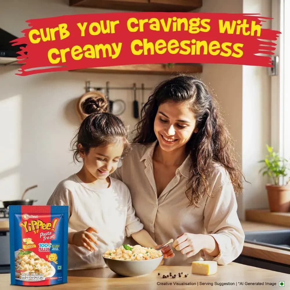 Sunfeast Yippee! Suji Cheese Pasta Treat 70 g Main Image 4