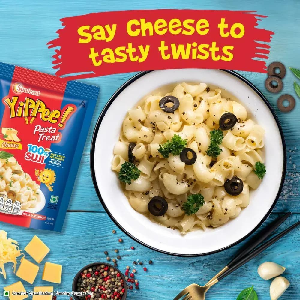 Sunfeast Yippee! Suji Cheese Pasta Treat 70 g Main Image 3