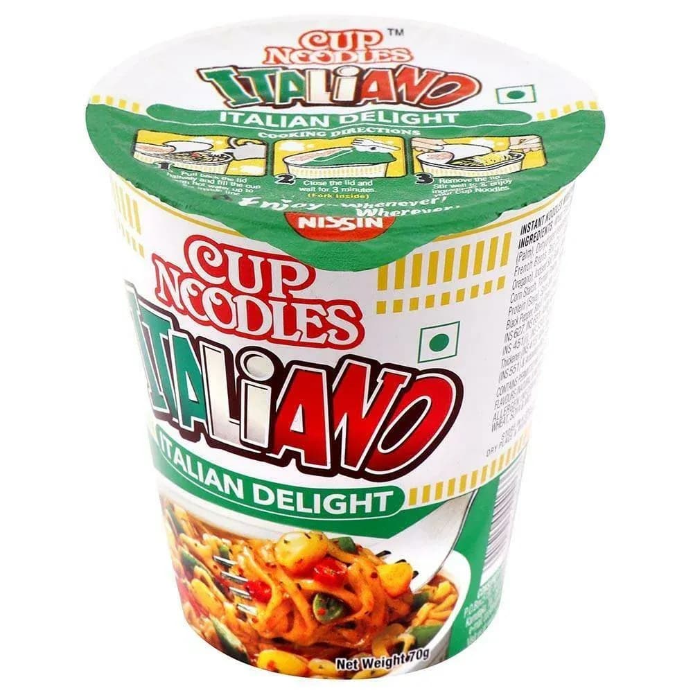 Nissin Italiano Instant Cup Noodles 70 g Main Image 4