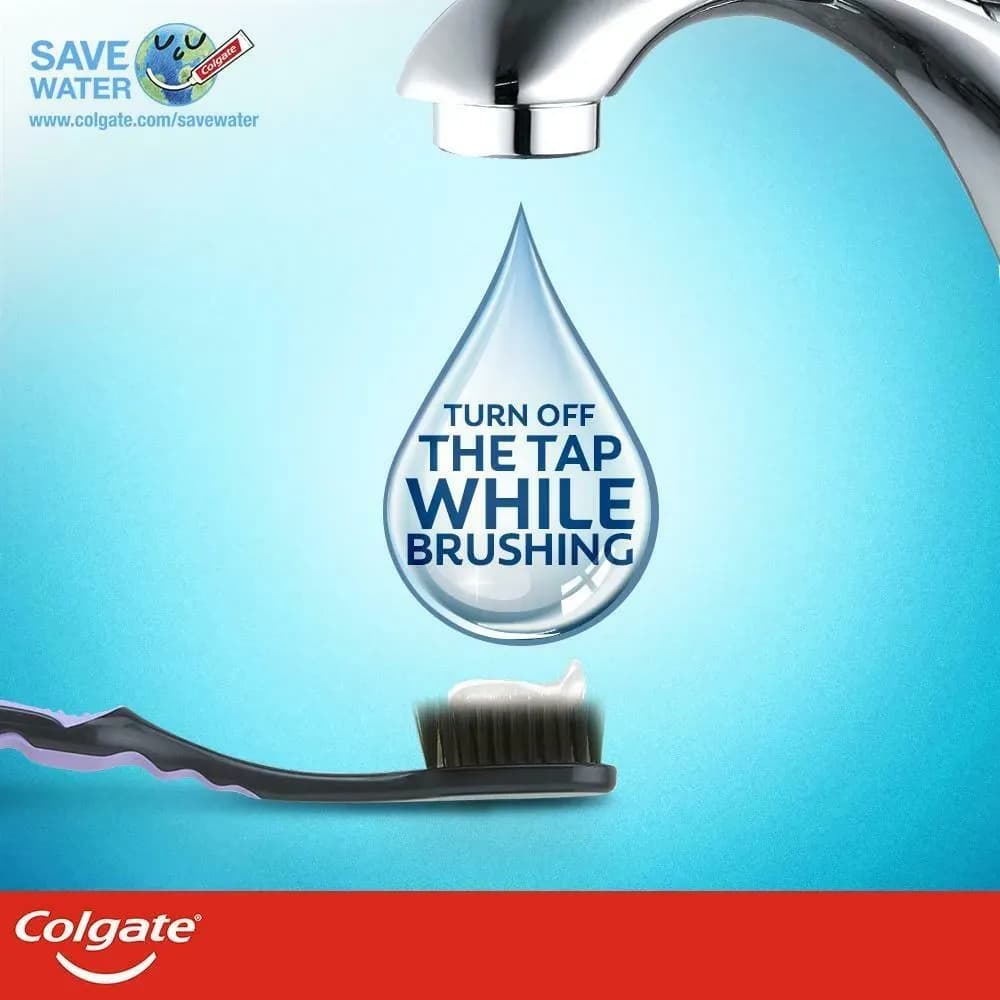 Colgate Slim Soft Charcoal (Soft) Toothbrush (Buy 2 Get 2 Free) Main Image 6