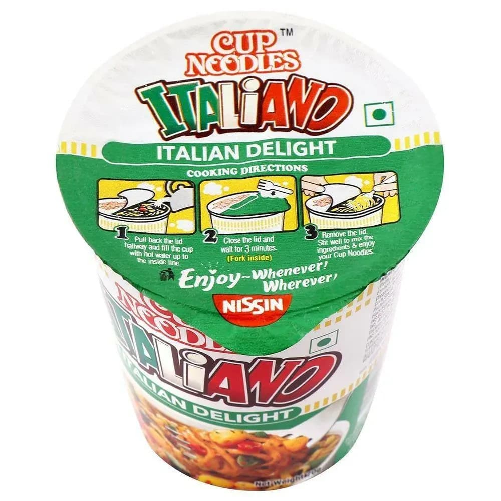 Nissin Italiano Instant Cup Noodles 70 g Main Image 5