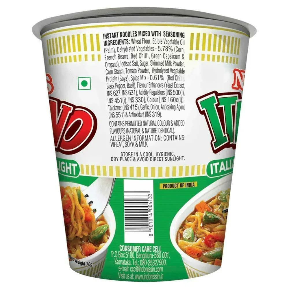 Nissin Italiano Instant Cup Noodles 70 g Main Image 2