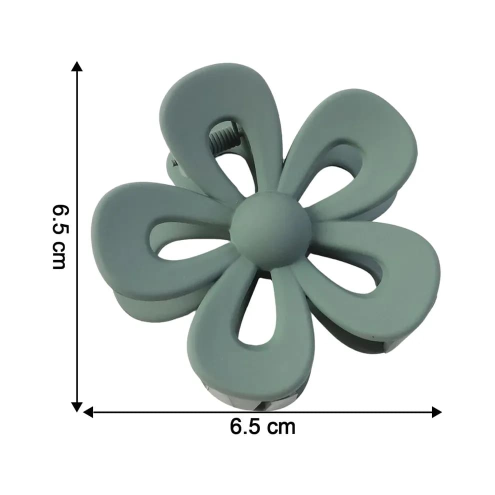 Flower Shaped Hair Claw Clip Main Image 2