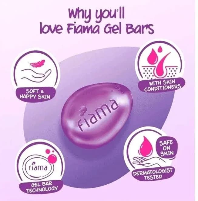 Fiama Celebration Pack Gel Bars 625G Main Image 3