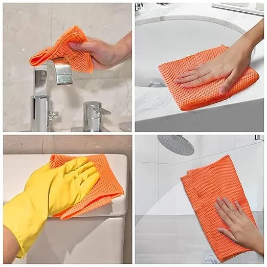 MR GLEAM MICROFIBRE BATHROOM CLOTH Main Image 3