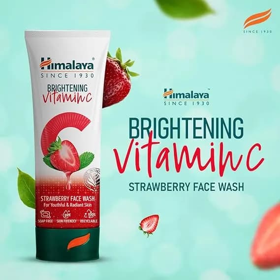 HIMALAYA STRAWBERRY FACEWASH 100ML Main Image 2