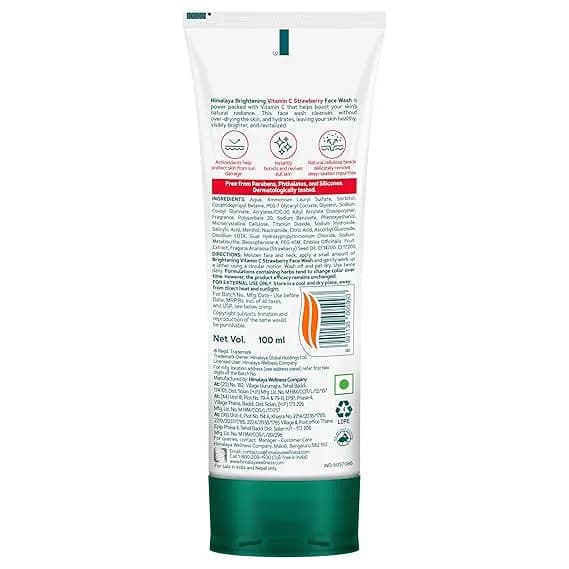 HIMALAYA STRAWBERRY FACEWASH 100ML Main Image 1