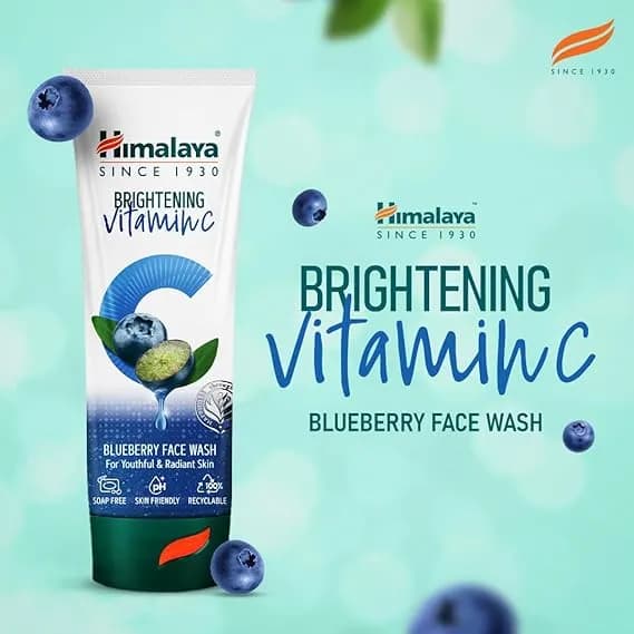 HIMALAYA BLUEBERRY FACEWASH 100ML Main Image 2