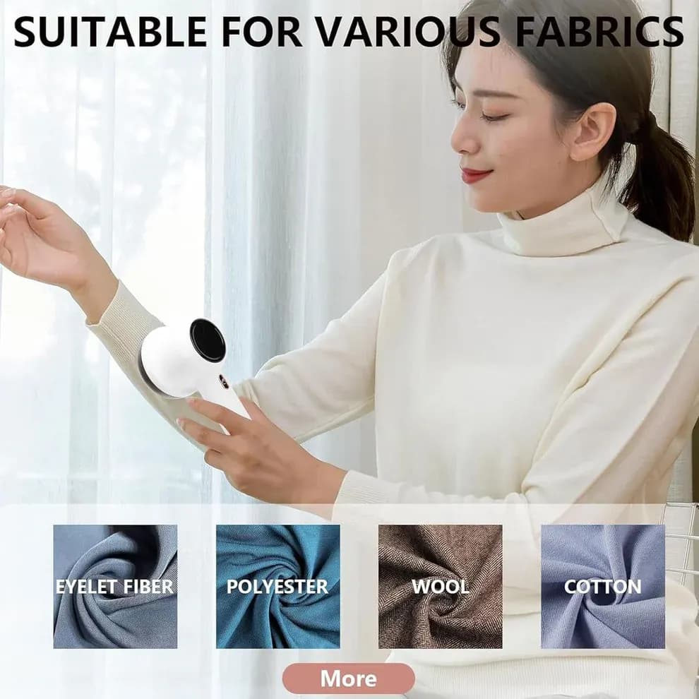 Rechargeable Fabric Lint Remover Main Image 5