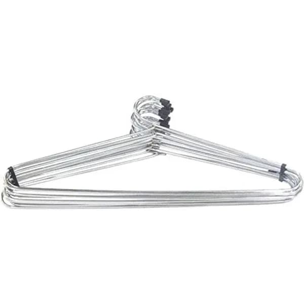 Stainless Steel Cloth Hanger (12 Pcs) Main Image 2