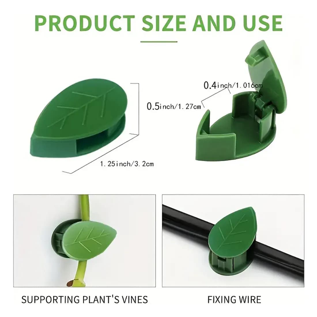 Plant Climbing Wall Fixture Clip(10 Pcs Set) Main Image 4