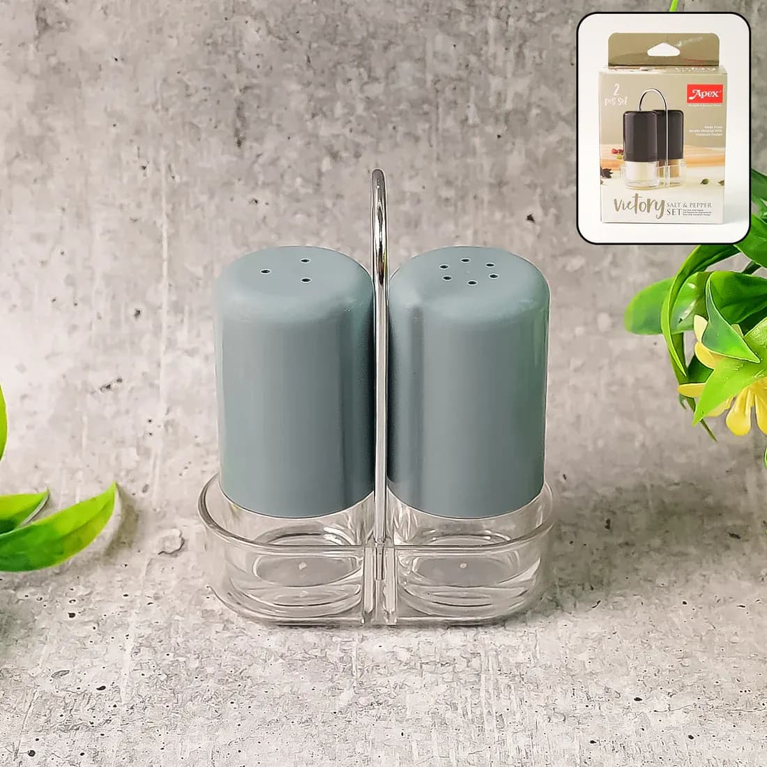 Victory Salt & Pepper Dispenser Set – 2 Pcs Main Image 3