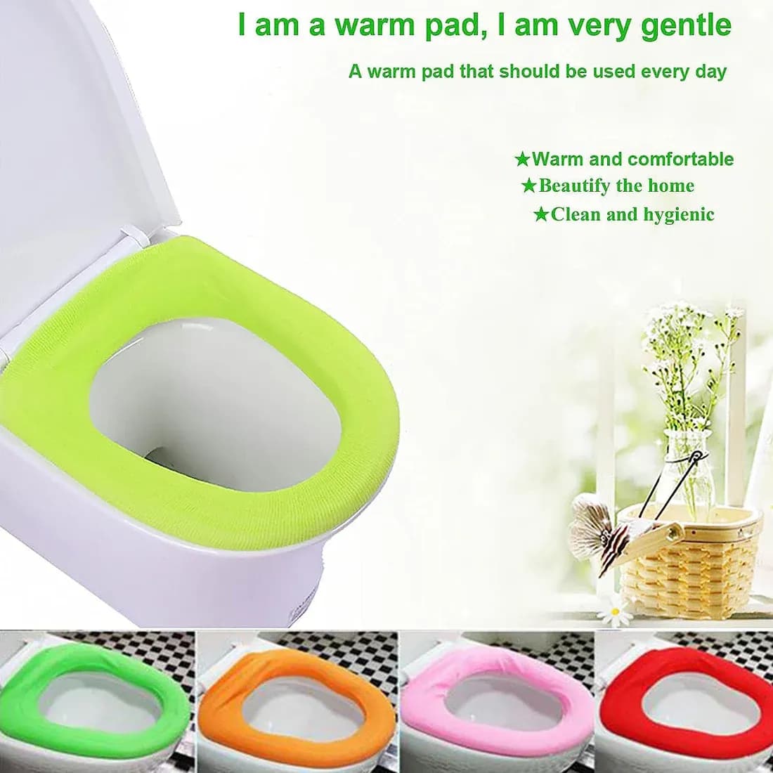 Toilet Seat Cover Main Image 3
