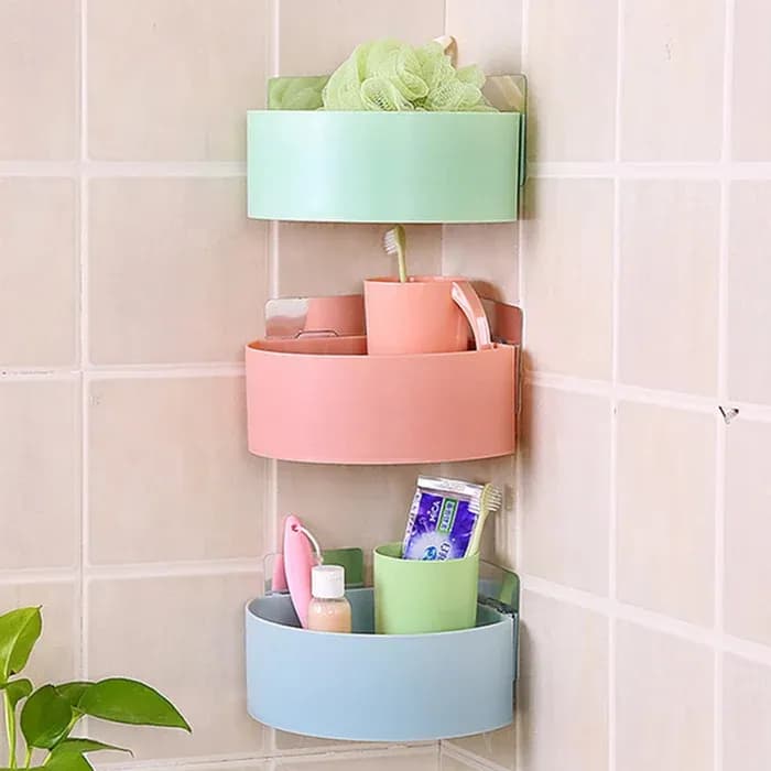 Corner Shelf Bathroom/ Kitchen Rack Main Image 2