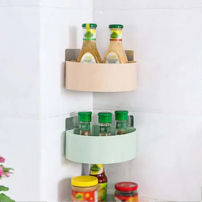 Corner Shelf Bathroom/ Kitchen Rack Main Image 4