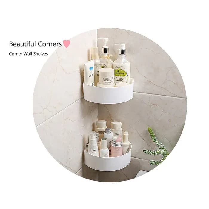 Corner Shelf Bathroom/ Kitchen Rack Main Image 6