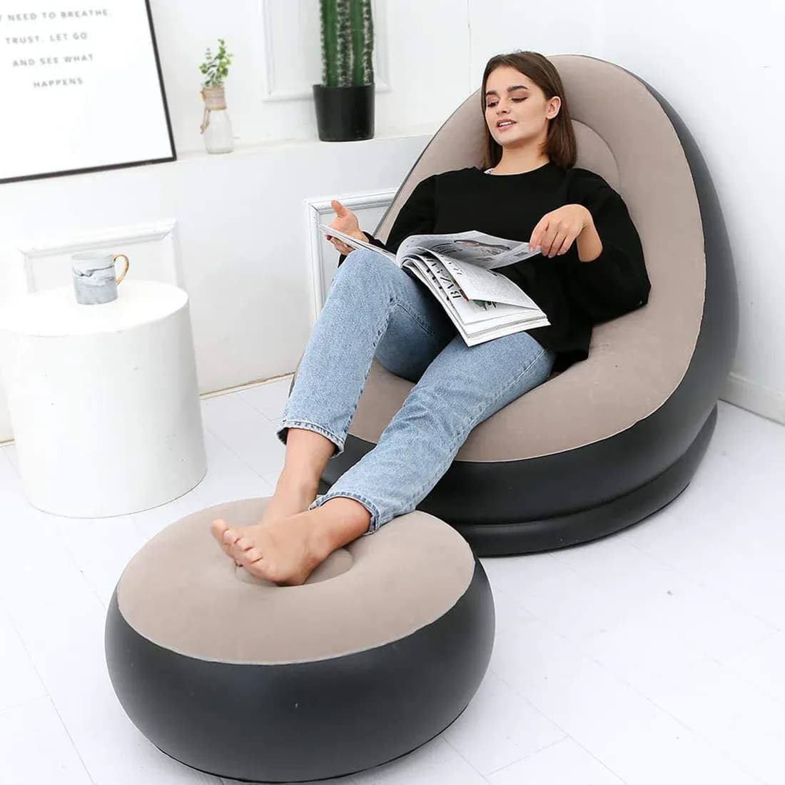 Portable Indoor/Outdoor Air Sofa, Couch Main Image 3