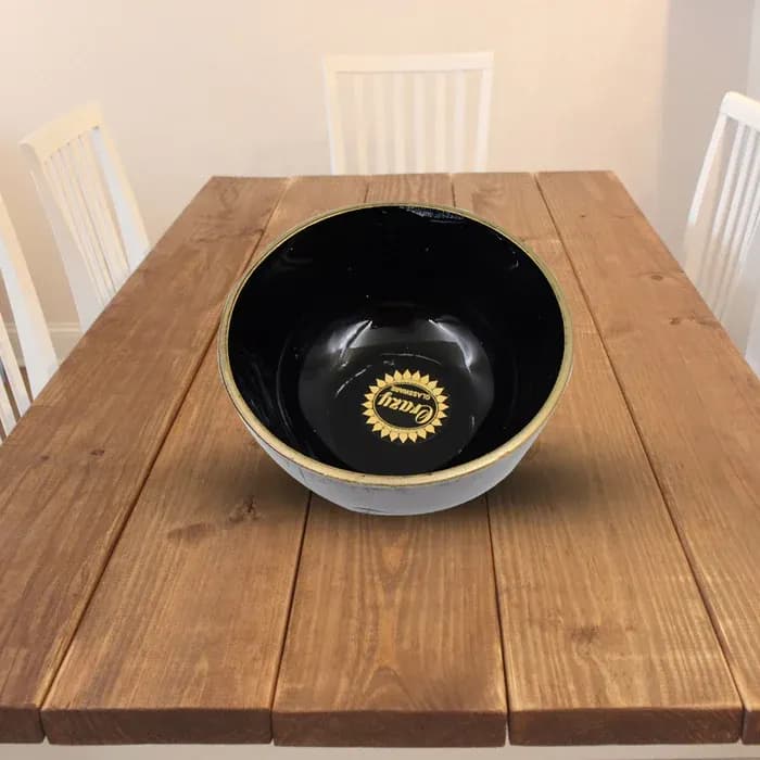 Tea Cups With Round Serving Bowl (4 pcs) Main Image 1