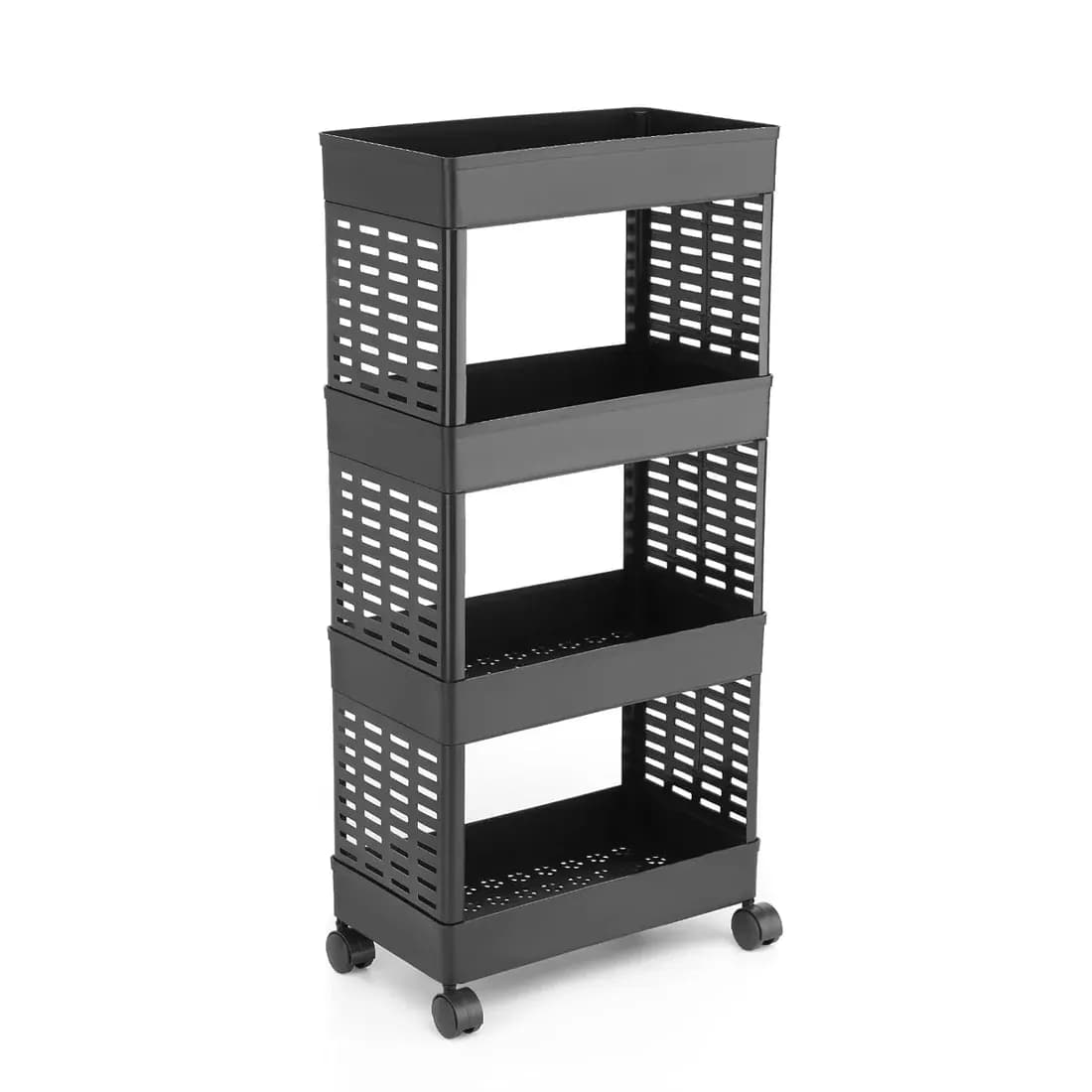 4-Layer Plastic Storage Rack Main Image 4
