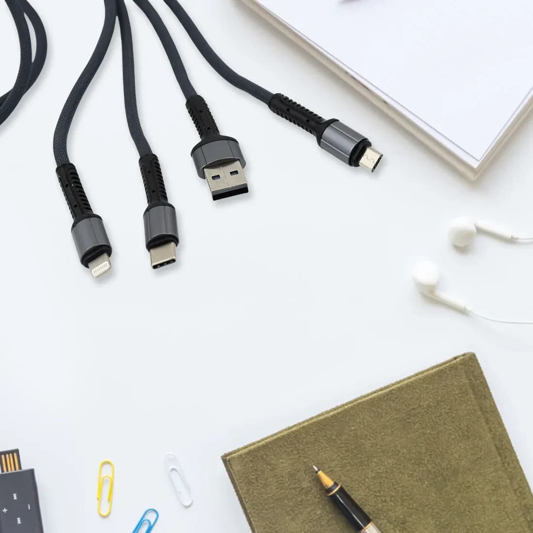 JK 3 In 1 Multi Super Fast Charging Cable Main Image 3