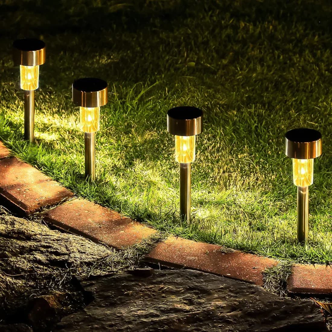 Garden Pathway Lights 31x4 Cm Main Image 5