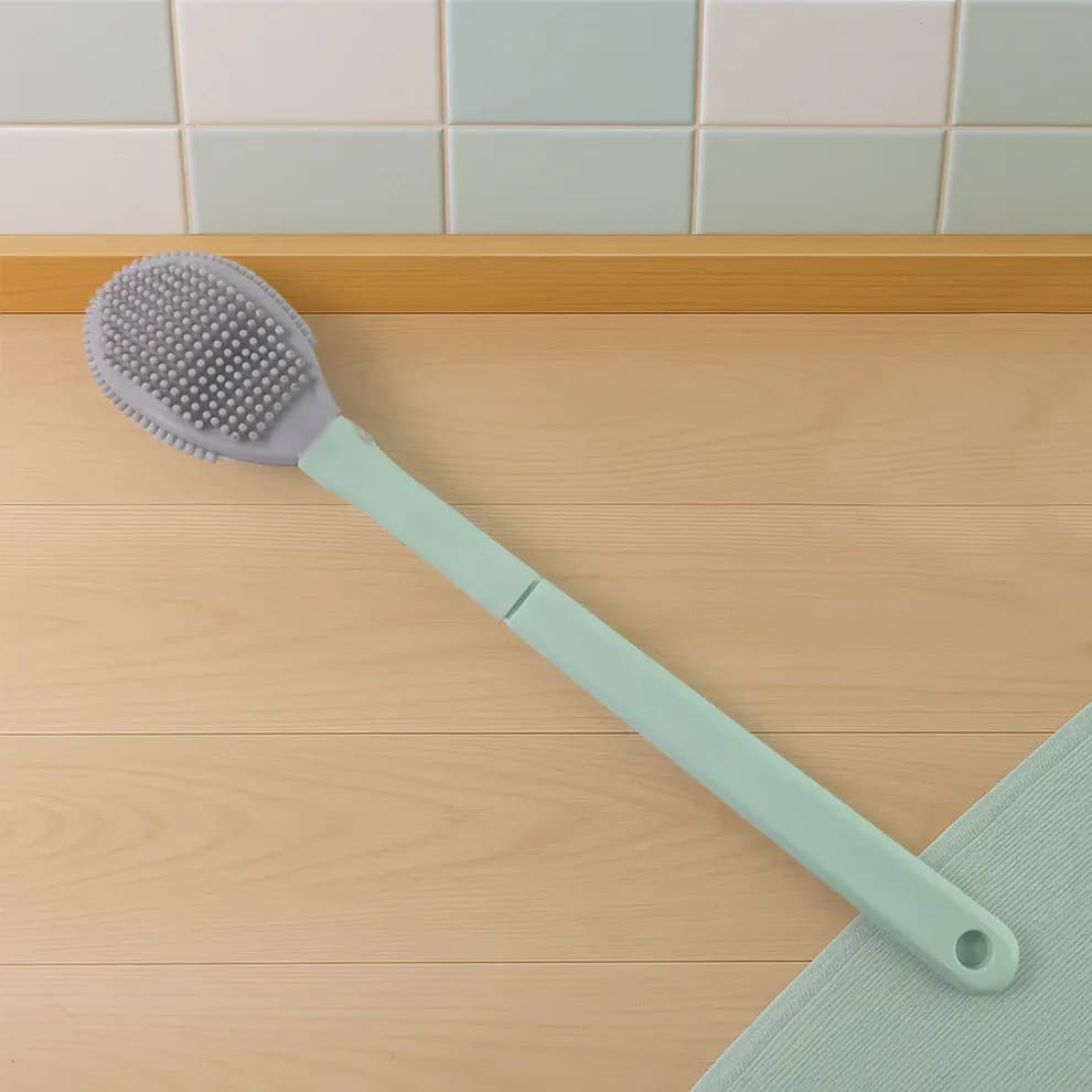 Flexible Silicone Toilet Cleaning Brush Set Main Image 1