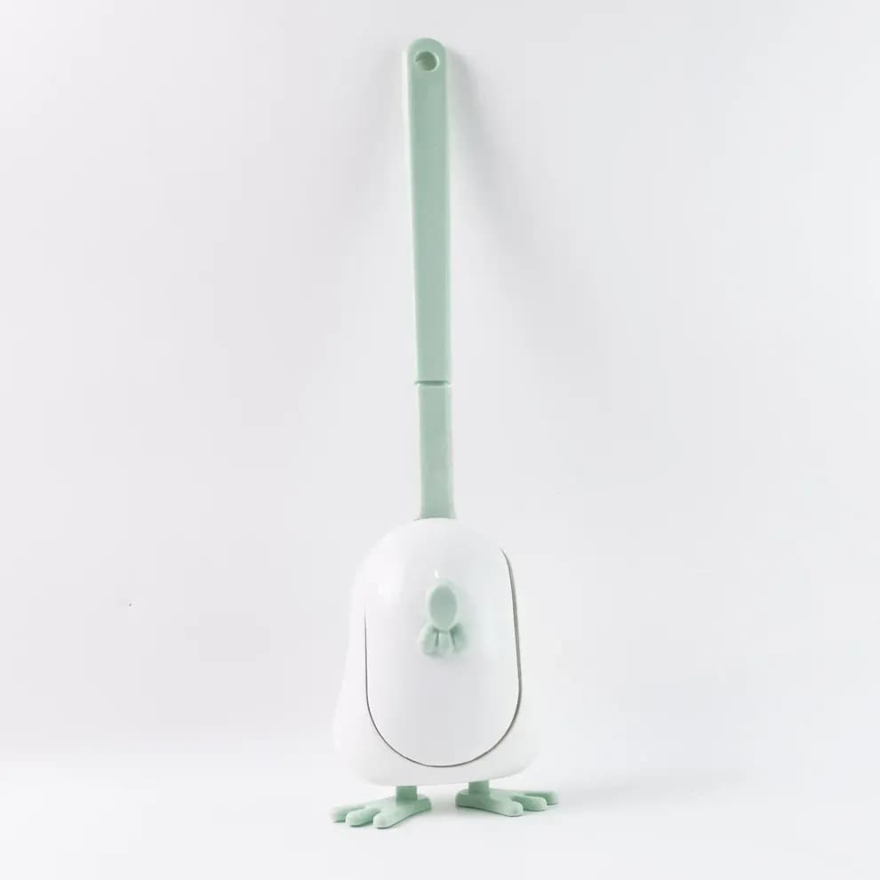 Flexible Silicone Toilet Cleaning Brush Set Main Image 3