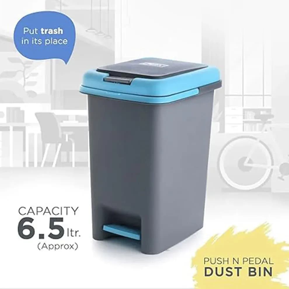 Push N Pedal Dust Bin 6.5 Liters Main Image 5