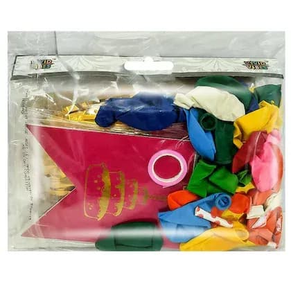 VIVID VIBES BIRTHDAY PARTY COMBO BALLOON 25P Main Image 2