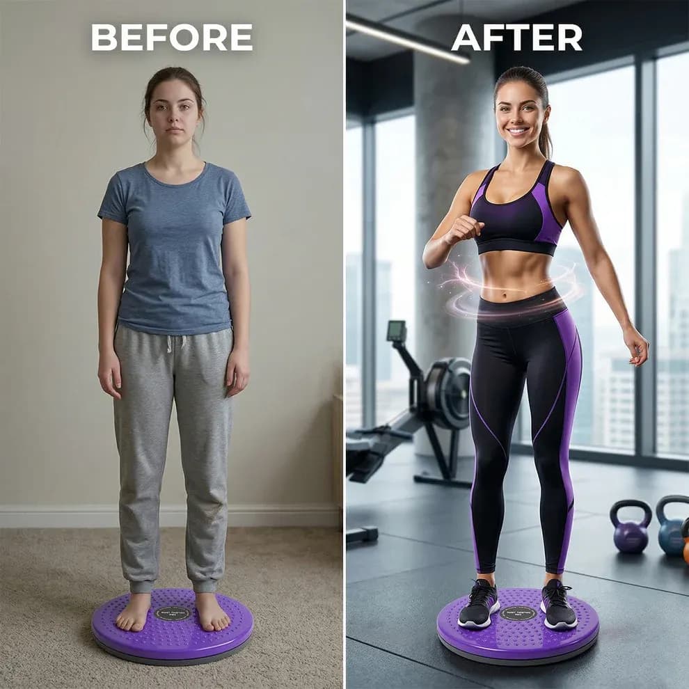 Waist Twisting Disc with Massage Function Main Image 2
