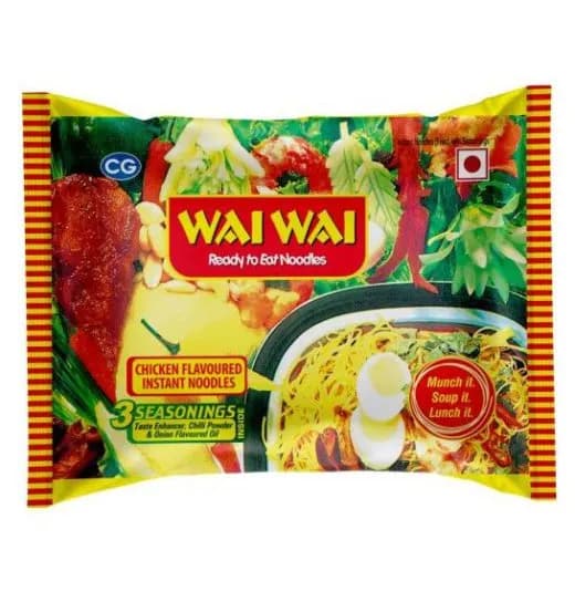 WAI WAI CHICKEN NOODLES Main Image 1