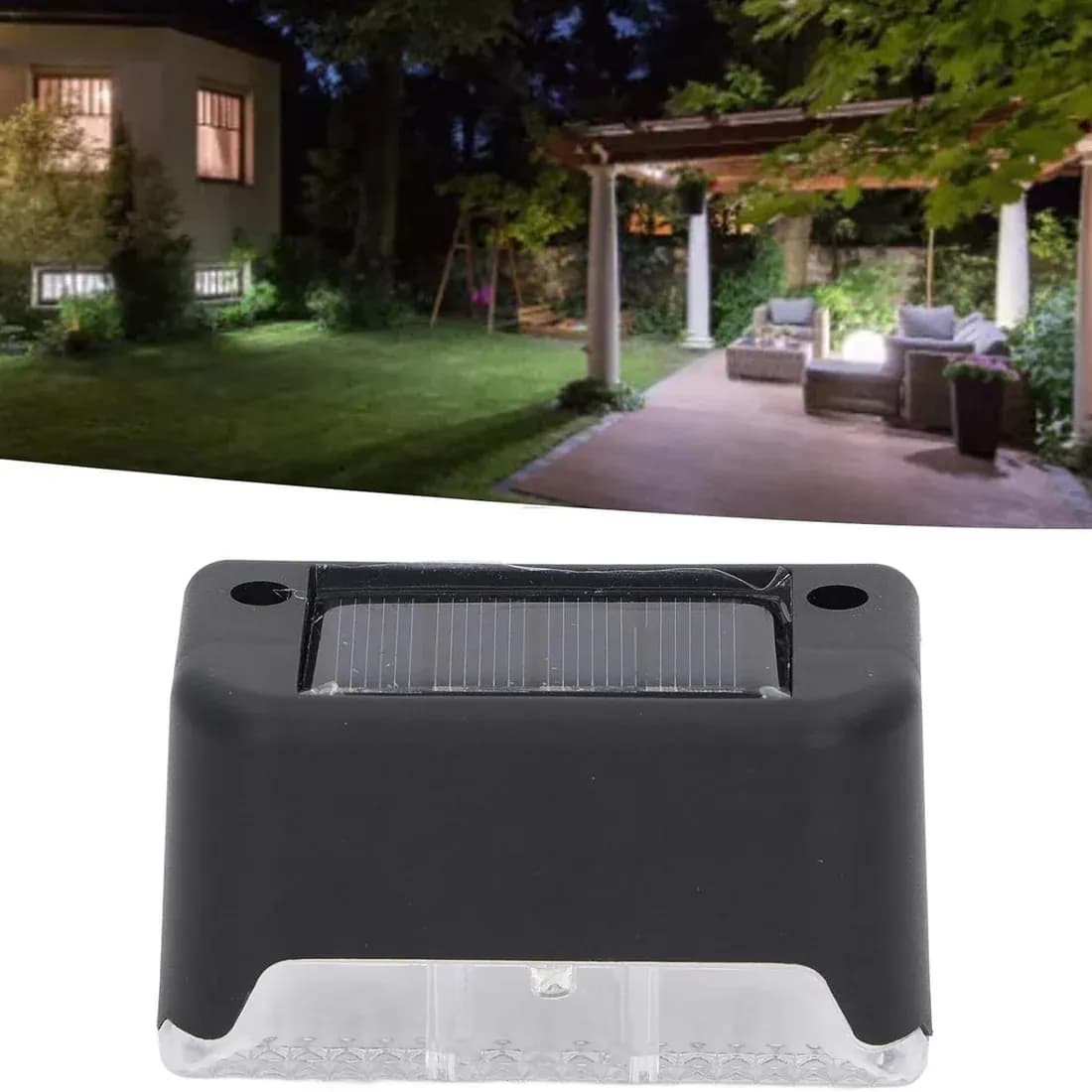 4-Piece Solar Waterproof Garden lights Main Image 2