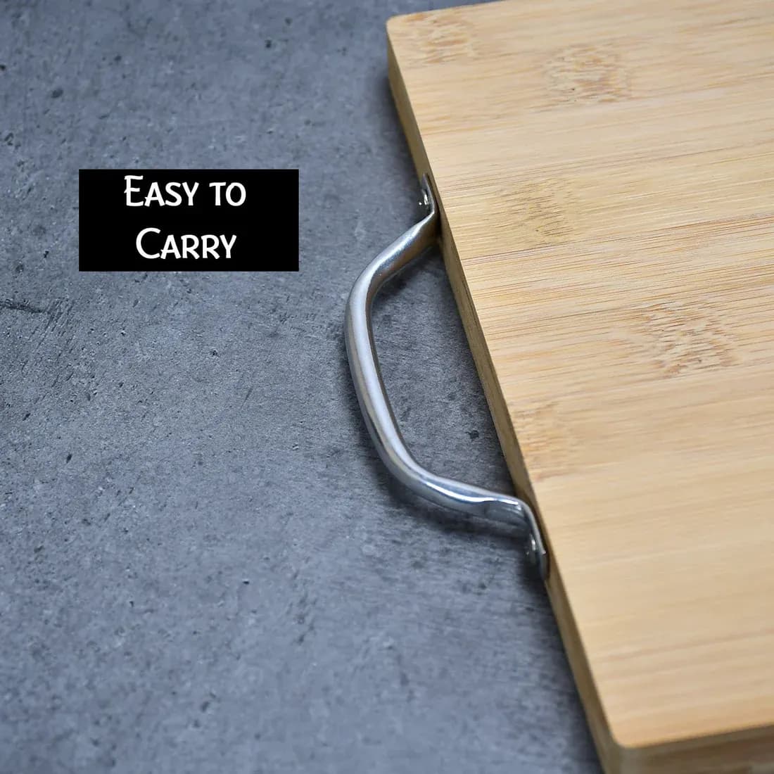 Thick Wooden Bamboo Kitchen Chopping Board Main Image 7