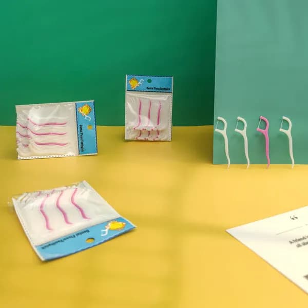 Oral Care Dental Floss Toothpick Sticks Main Image 5