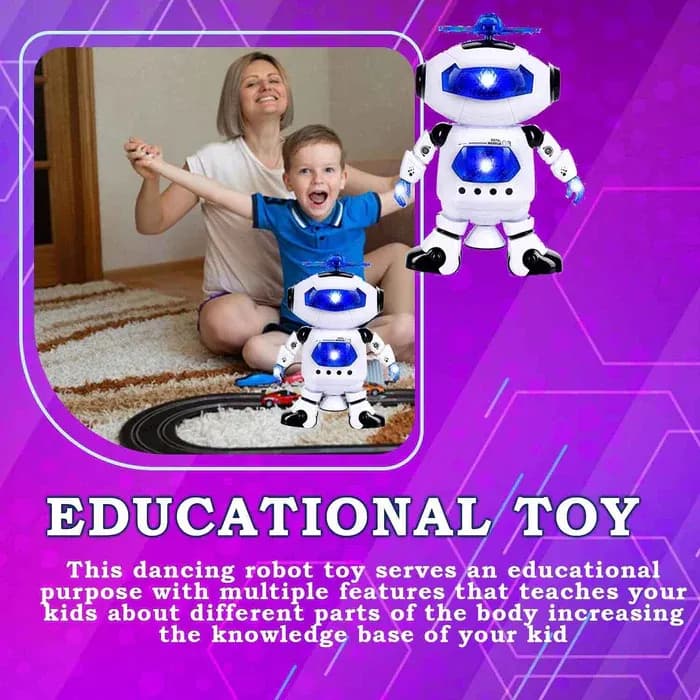 Dancing Robot with 3D Lights and Music. Main Image 1
