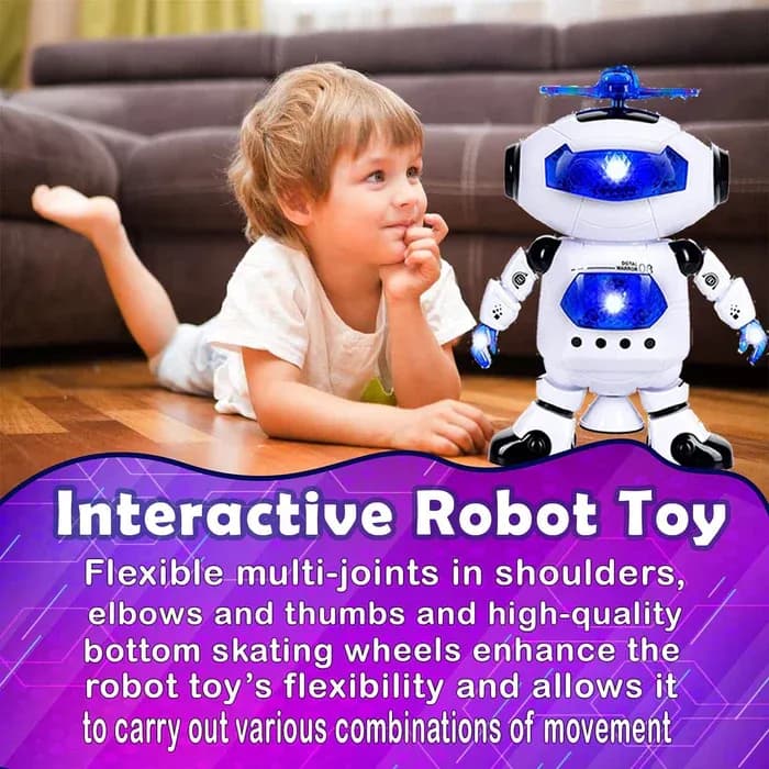 Dancing Robot with 3D Lights and Music. Main Image 3