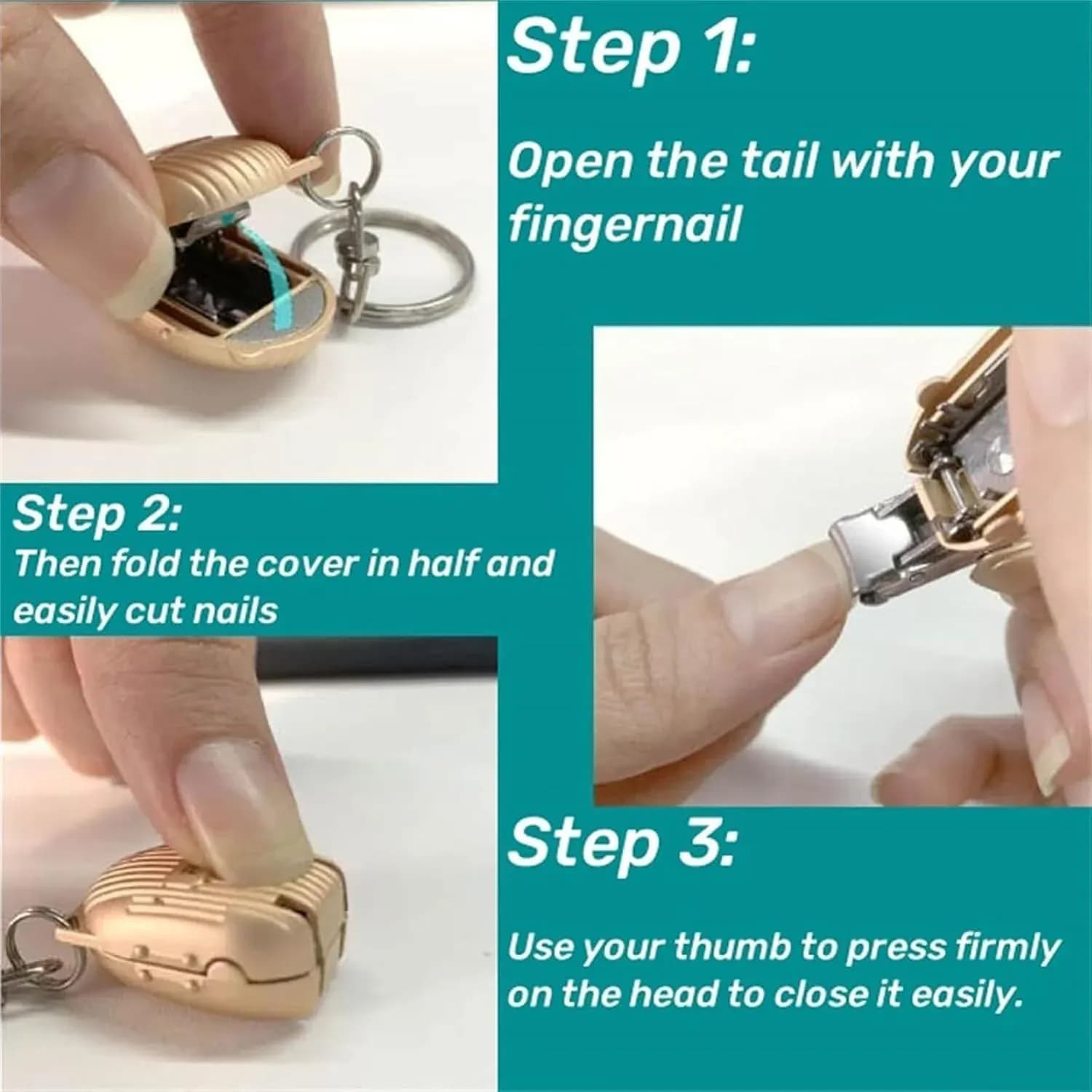 Keychain Nail Clipper Main Image 1