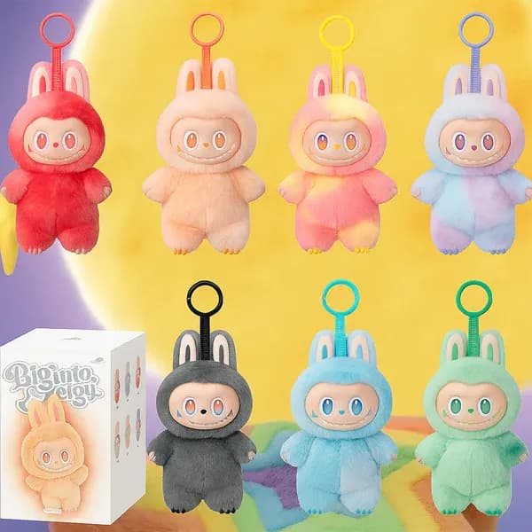 Plush Toy Cartoon Keychain Main Image 7