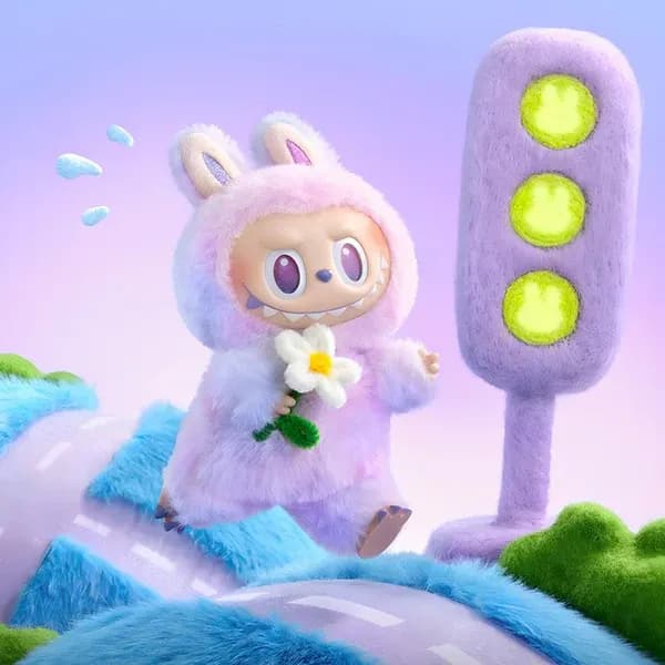 Plush Toy Cartoon Keychain Main Image 5
